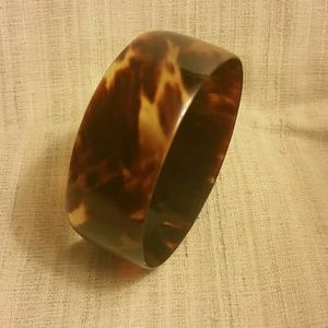 Genuine Vintage Tortoise Shell Bangle, #2